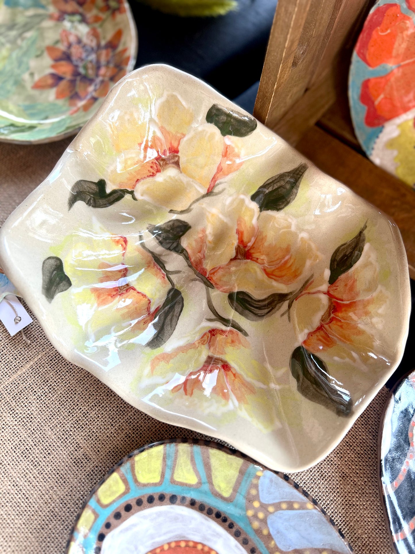 Lisa Wilson - floral bowl