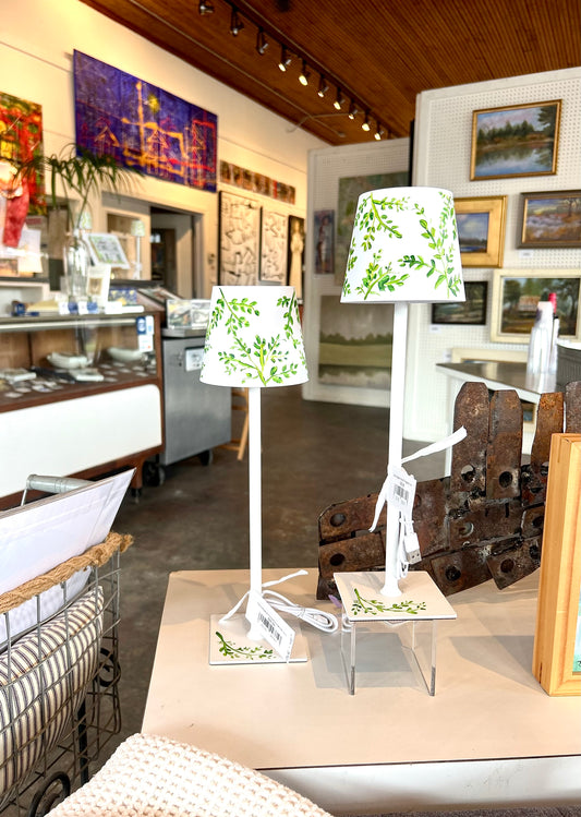 Sarah Wagoner - Painted Chargeable Lamps