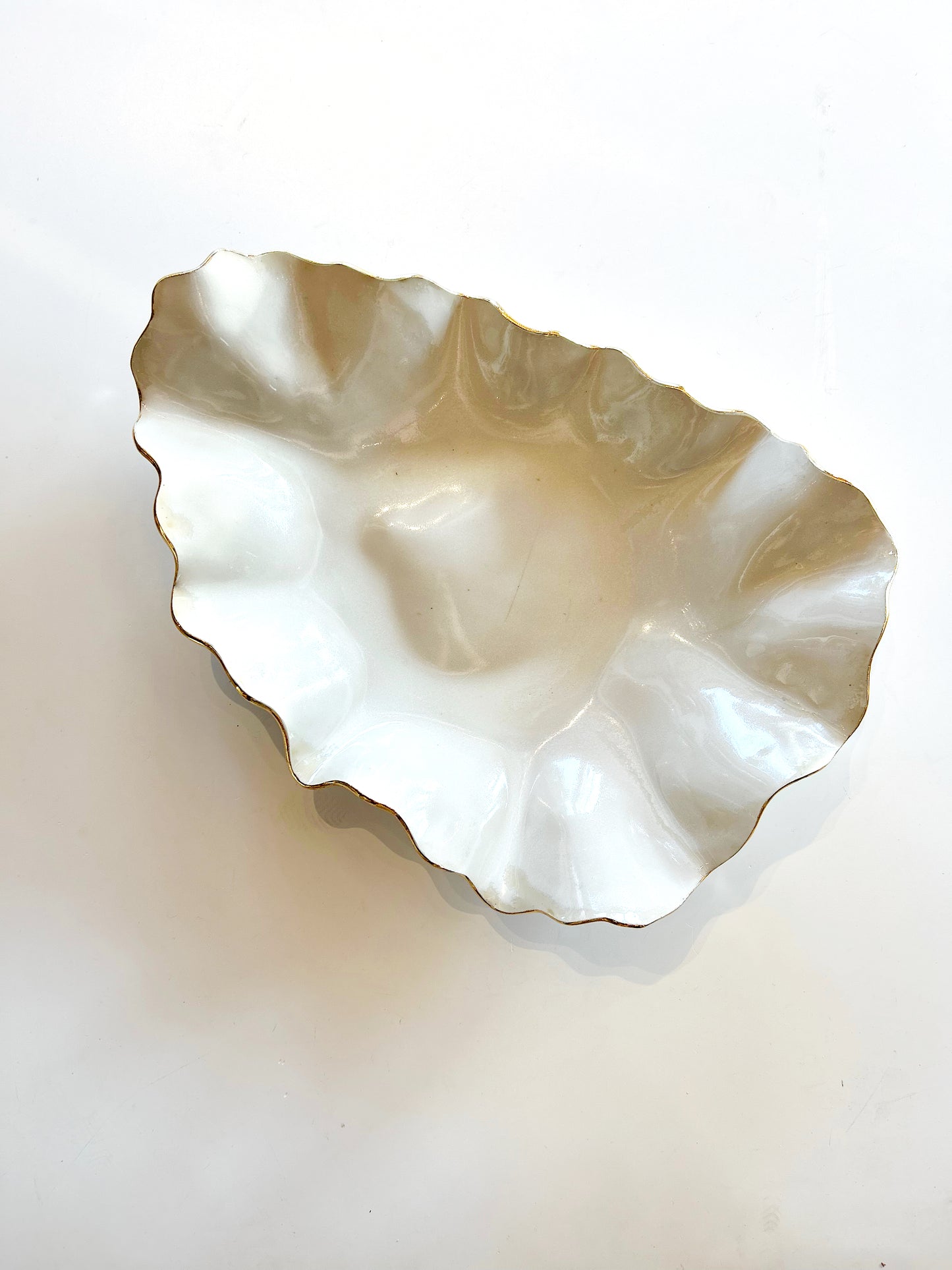 Emily Adkins oyster shaped bowl