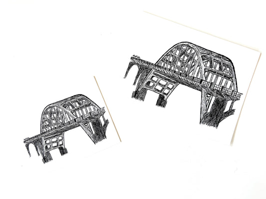 Anne Reid Bridge Sketch